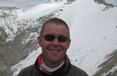 Dave Bolton Cycling on the  tour with redspokes